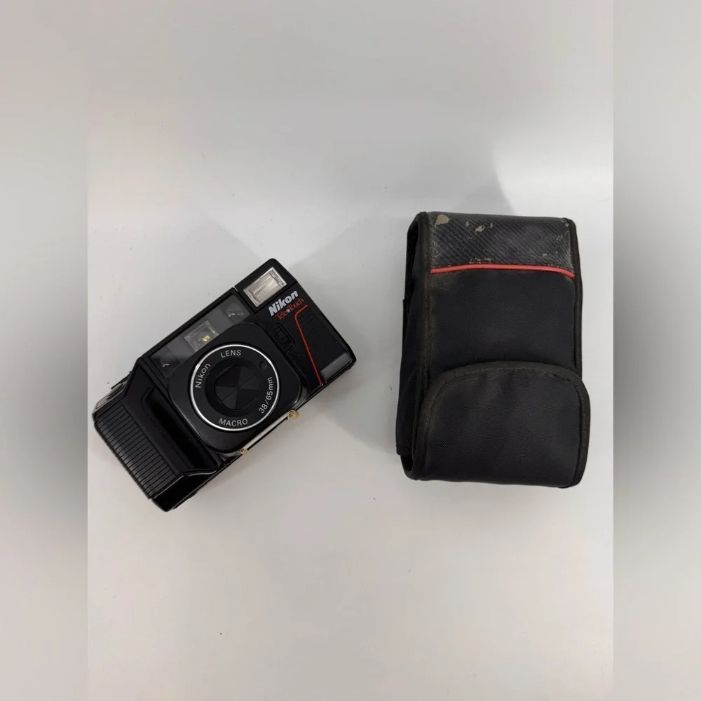 Nikon Tele Touch 38/65mm Film Camera Vintage